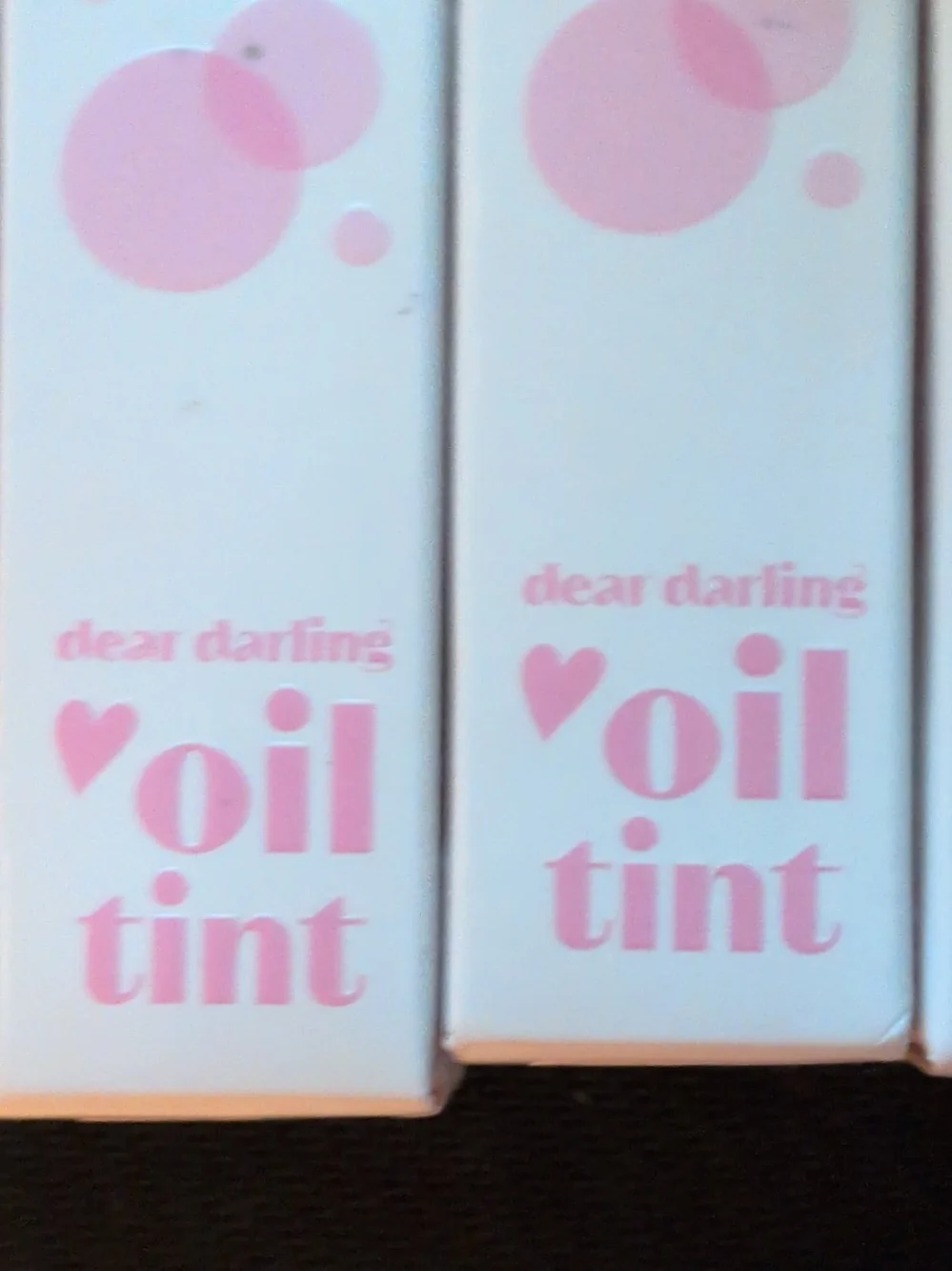 5 Dear Darling Oil Tint Lip Oil - Pink Hydrating Shine
